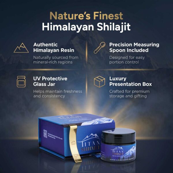 Second image of Titan Shilajit Gold Grade - 50g
